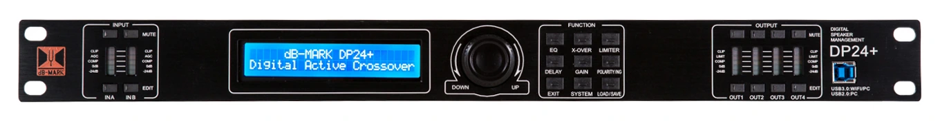 dB-Mark DP24+ — Front view