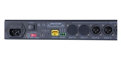 dB-Mark DP26+ — Power and control connections