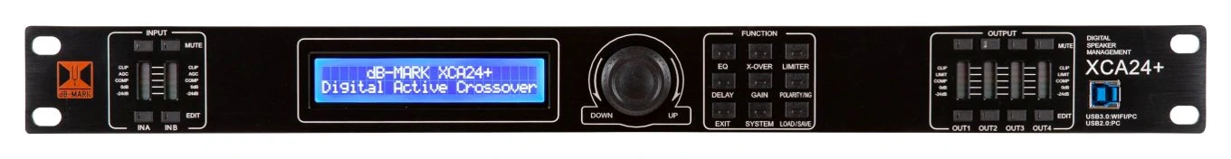 dB-Mark XCA24+ — Front view